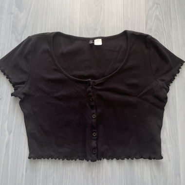 Ruffled Crop Top