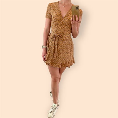 Yellow floral Dress from Samsoe Samsoe