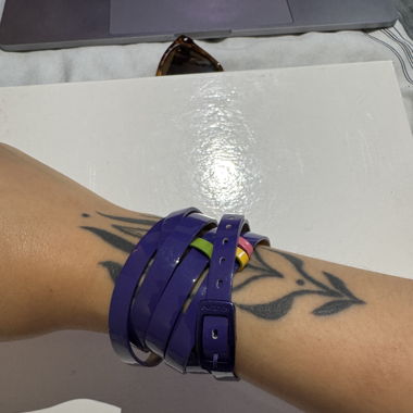 Bracelet violet Swatch 