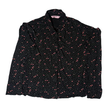 Hunkemöller - Bluse mit Kirschen-Polka-Dots