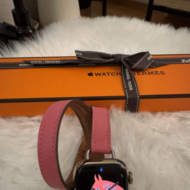 Hermes 🍎 Watch Rose Azalee Armband