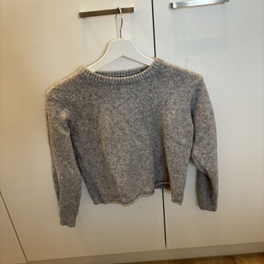 Maglione in Maglia Grigio di Brandy Melville