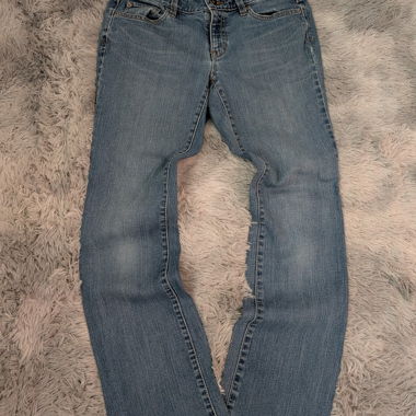 Verzierte Bootcut Jeans Y2K Size:6