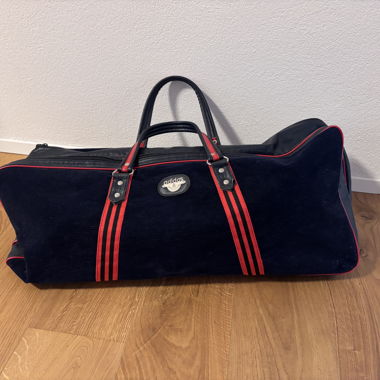Vintage ADIDAS Tennis Racket Bag in Velour