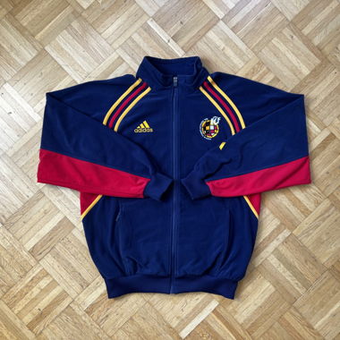 vintage federacion espanola de futbol track jacket