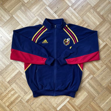 vintage federacion espanola de futbol track jacket