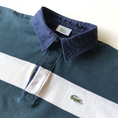 Polo Lacoste Long Sleeve Blue Deep Men L