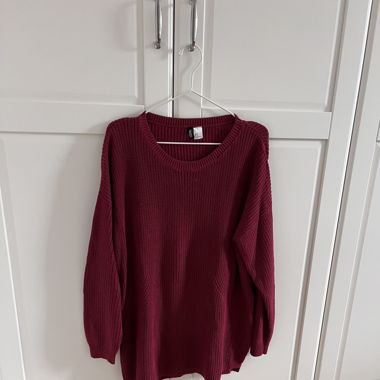 Strickpulli mit Reissverschluss