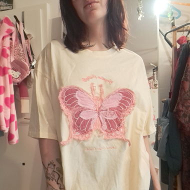 Oversize Butterfly Shirt