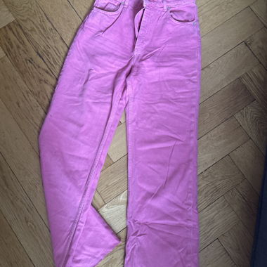 Pinke Jeanshose Zara