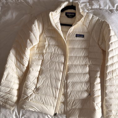 Patagonia doudoune blanc XS
