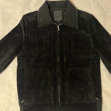 Veste Vintage en Cuir Véritable