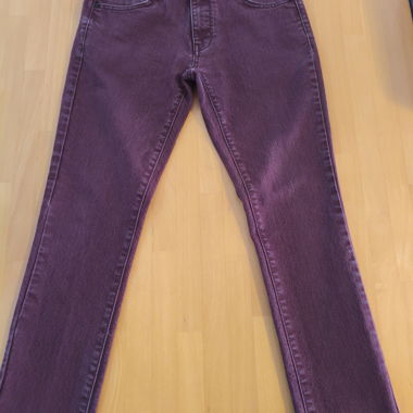 Jeans viola a gamba dritta AP taglia 30