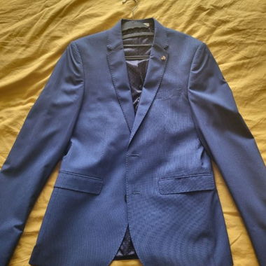 Blazer bleu marine, Slim Fit, Taille 38R