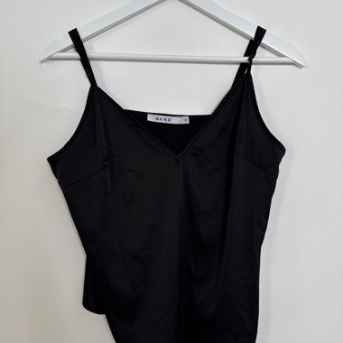 Black NA-KD camisole top