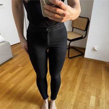 Topshop High waisted Skinny Jeans