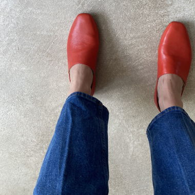 Slipper, Balerina, rot, Vagabond