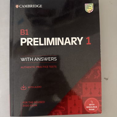 Cambridge B1 Preliminary 1 1