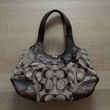 vintage y2k Coach Schultertasche