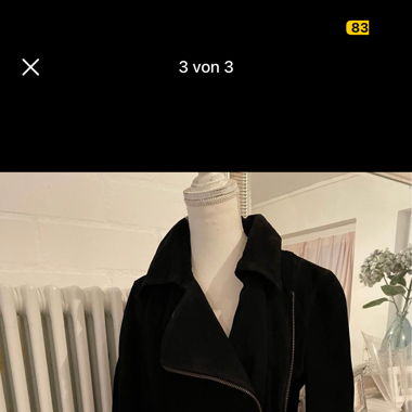 Armani Mantel (kann zur Jacke gemacht werden)