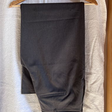 Dark Grey low waisted trousers