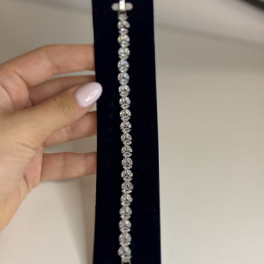 Bracciale color argento