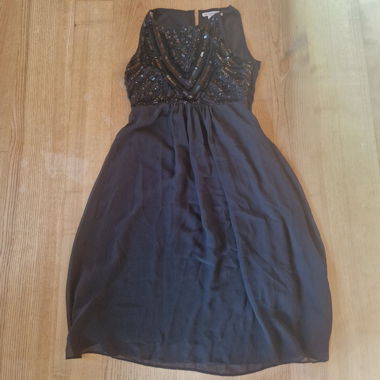 Vestito Nero con Paillettes