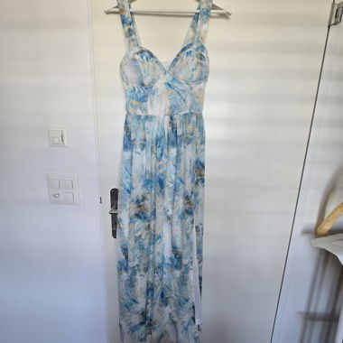 Blue SHEIN Midi Dress
