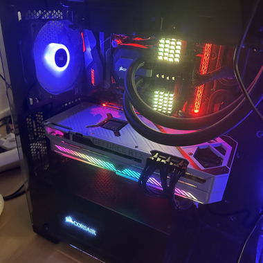 White ROG Strix RTX 3090 OC