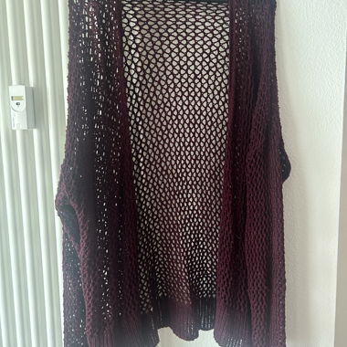 Cardigan oversize in maglia di abercrombie&fitch