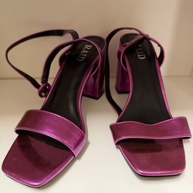 Purple Raid High Heels