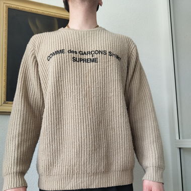 comme des garcon x Supreme Pullover Fall/Winter 18