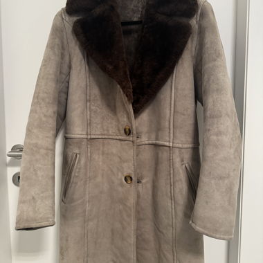 Montone Shearling Beige Vintage