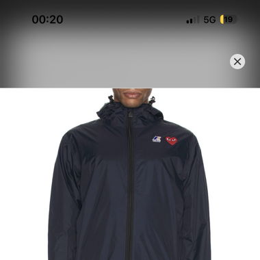 Commes de garçons play Jacket