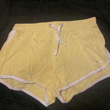 Yellow summer shorts