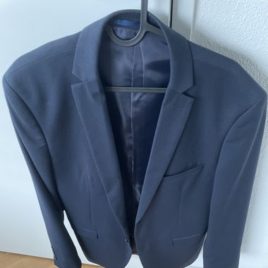 Herren-Slim-Fit-Sakko; Grösse 50