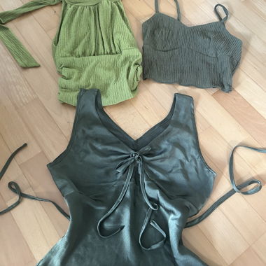 3 top estivi verde xs
