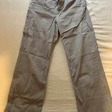 Jeans Stripped vita alta loose fit