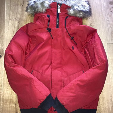 Doudoune Polo Ralph Lauren rouge