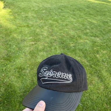Supreme Hat Leather