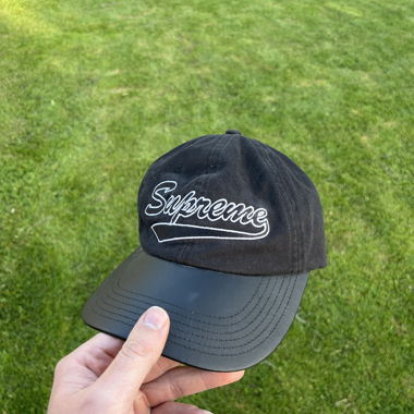 Supreme Hat Leather