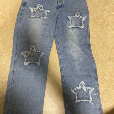Jeans Blu con Stelle