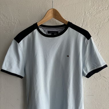 T-Shirt bleu Tommy Hilfiger