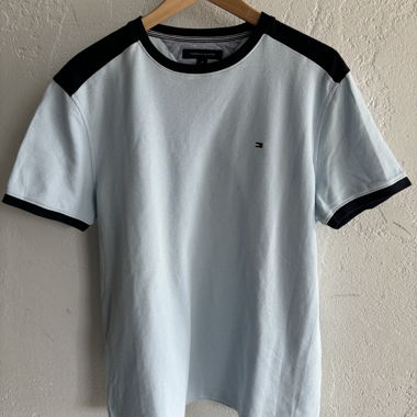 T-Shirt bleu Tommy Hilfiger