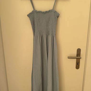 Hellblaues Trägerkleid H&M