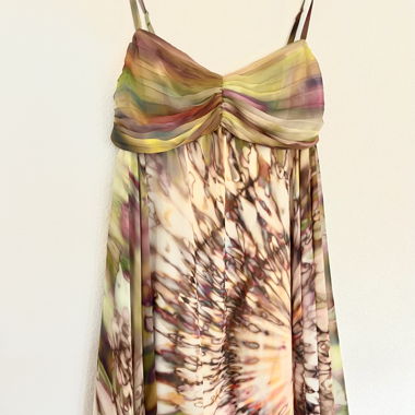 Elegante Abito Estivo multicolore