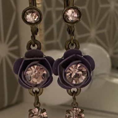 Flower earrings