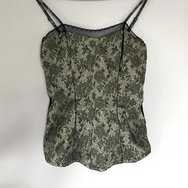 Floral top with Lace detail