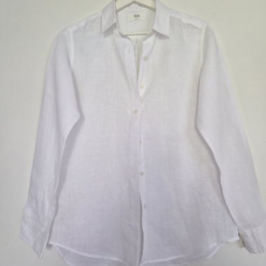 Camicia Bianca UNIQLO in lino