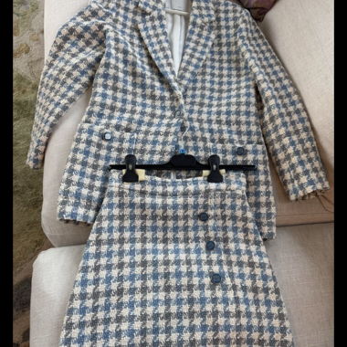 Blazer e gonna in tweed Sandro